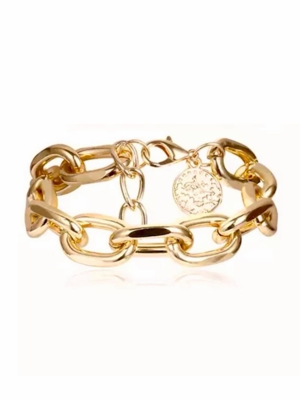 🍒3/$30 New Modern Gold Link Bracelet